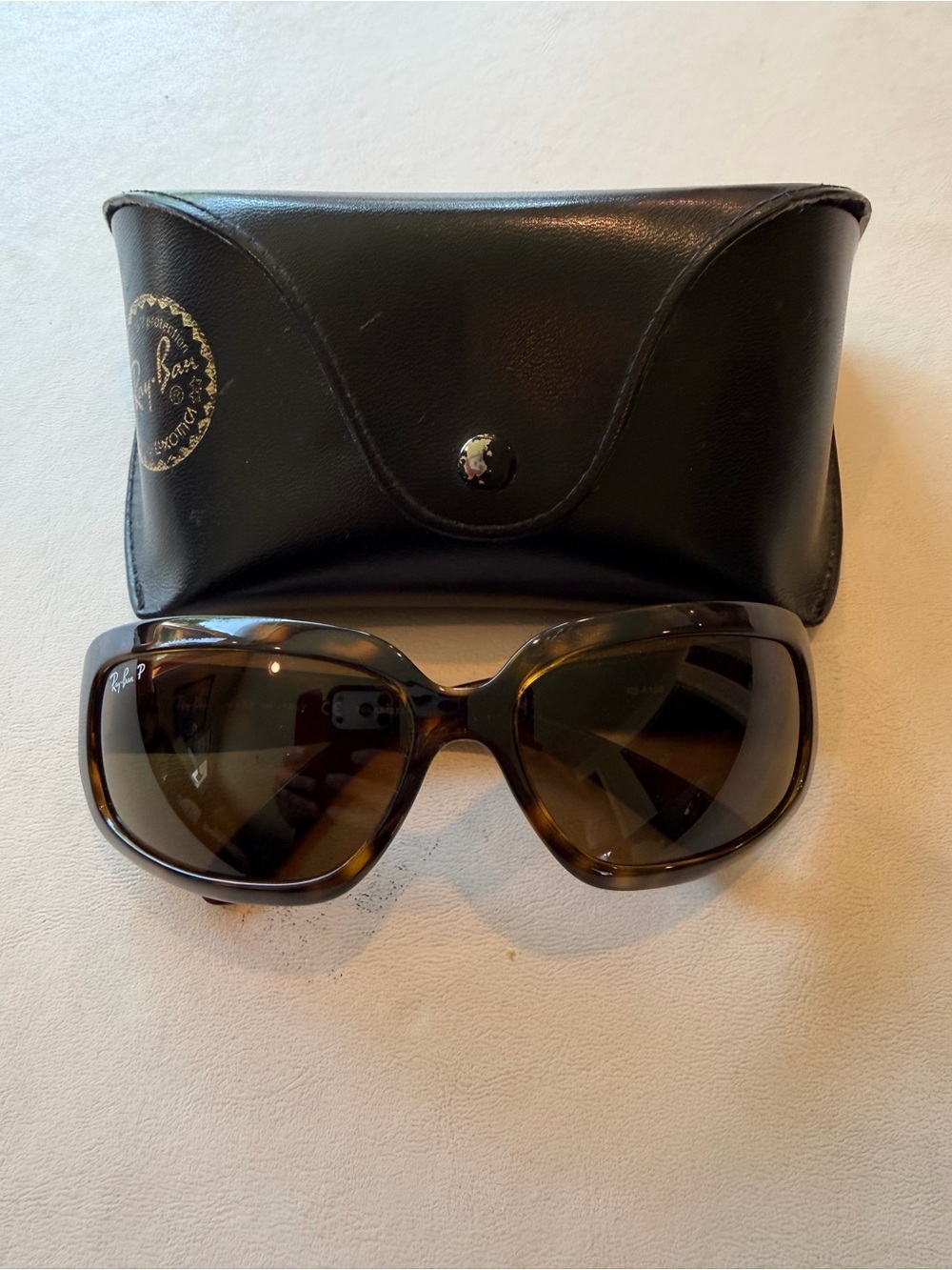 Vintage Ray-Ban Women’s Tortoiseshell Sunglasses - Polarized Brown Lenses 4102